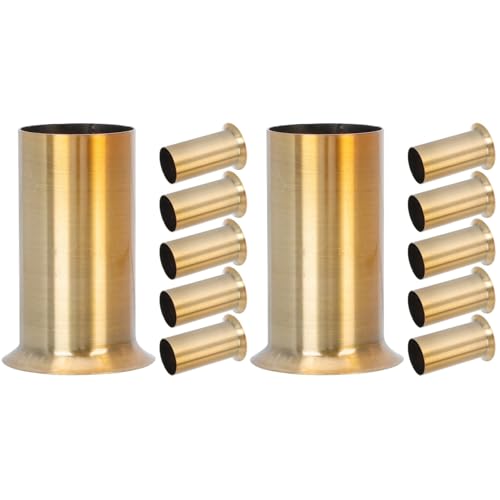 12 Pcs Iron Candle Sleeve Covers for Chandeliers