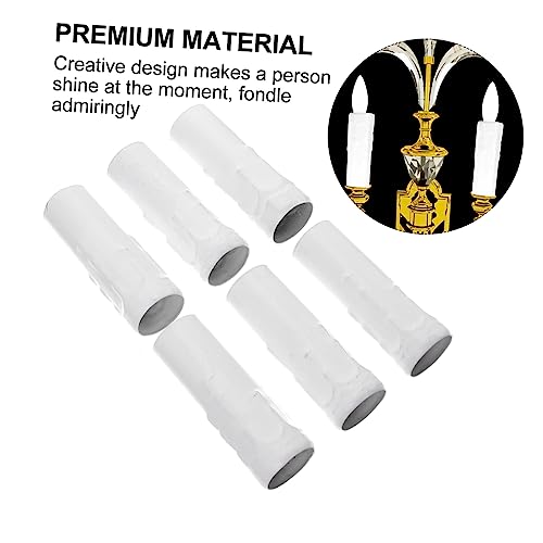 6Pcs Candle Socket Covers for European Chandeliers