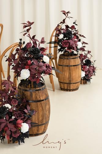 Lings Moment 175 Inch Artificial Flower Arrangements 4pcs Wedding Decor