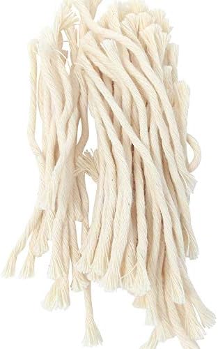 Ner Mitzvah Natural Smokeless Cotton Wicks 50 Count Replacement