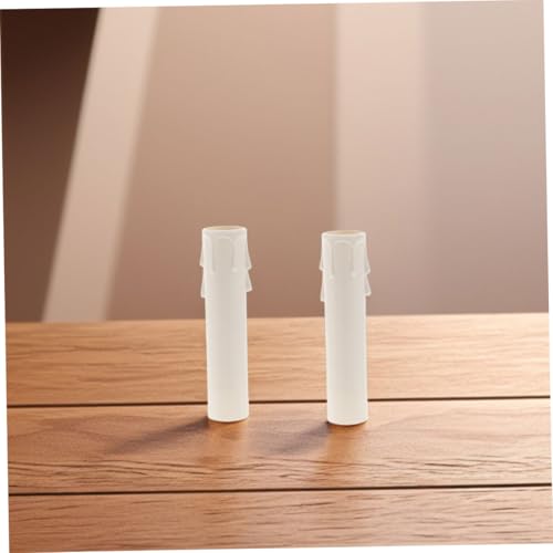 PRETYZOOM 30pcs Candelabra Base Socket Covers for Chandeliers and Candles