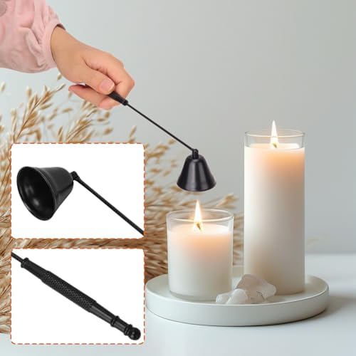 3 in 1 Candle Accessory Set - Black