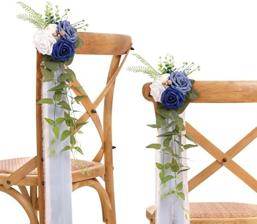 Doris Home Wedding Chair Decorations Set of 10