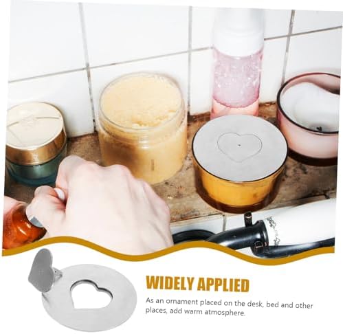Stainless Steel Candle Jar Lid Shade Sleeve for Indoor Candles