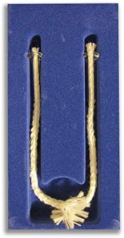 Ner Mitzvah Replacement Wicks for Glass Paraffin Candles Pack of 2