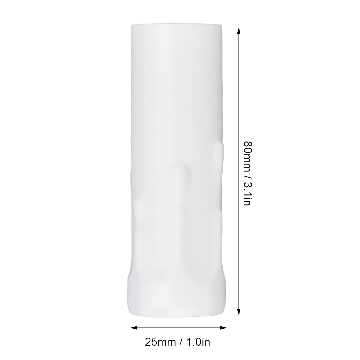 10PCS Metal Chandelier Candle Sleeves E14 White