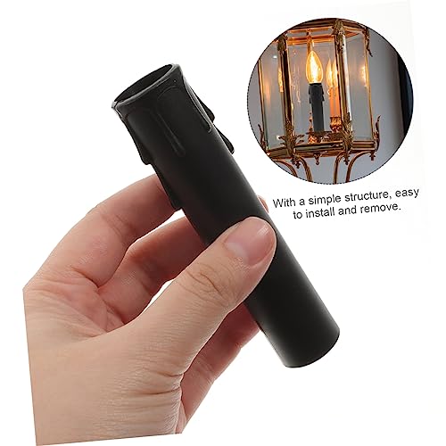 24pcs Teardrop Candle Sleeves for Chandeliers and Lamp Parts