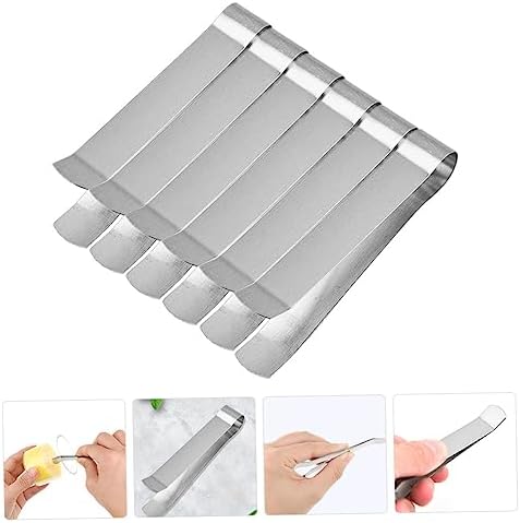 6pcs Candle Wick Trimmer Stainless Steel Portable Aromatherapy Tool
