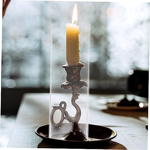 4pcs Hurricane Candle Holder Sleeve Glass Covers Simple Design for Bulk Purchase