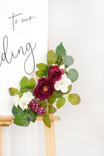 WEIERYUE Pack of 2 Artificial Flowers Decorations