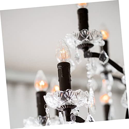 20Pcs Fire Retardant Candle Socket Covers for Chandeliers