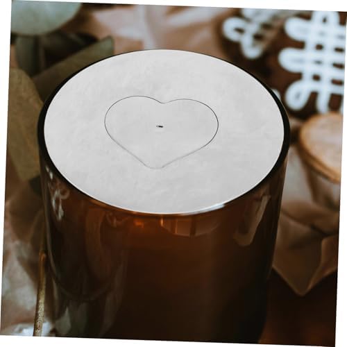 Stainless Steel Candle Jar Lid Shade Sleeve for Indoor Candles