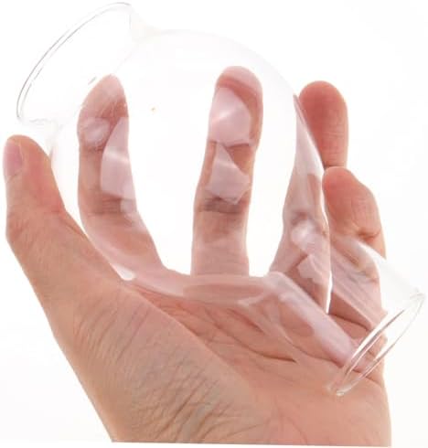 2pcs Clear Glass Candle Shade for Pillar Candles