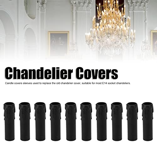 4 Inch 10pcs Candle Covers for Chandeliers