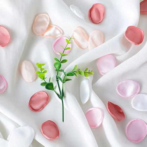 200 Pcs Artificial Silk Rose Petals for Wedding Decor