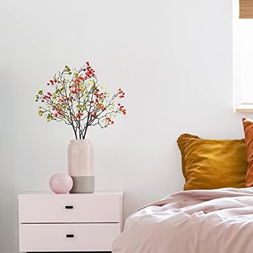 Firlar Artificial Berry Branches 4PCS 275 Inch Decor