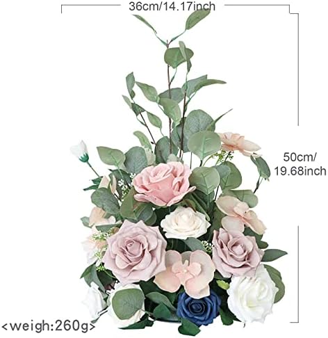 Pink Artificial Flowers for Wedding Aisle Decor