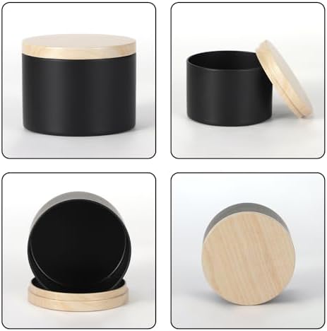 SONVIIBOX 24 Piece 8oz Candle Tin Set