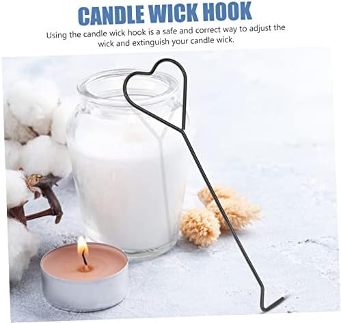 4pcs Iron Wick Trimmer Hooks Candle Accessories