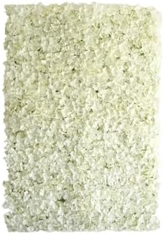Efavormart 4 Piece Cream Silk Hydrangea Flower Decor Wall