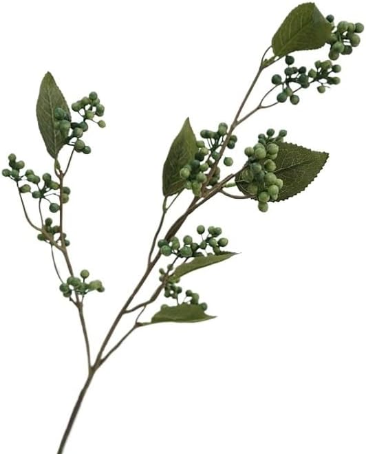 HUFFA Artificial Flower Single Branch Wild Fruit Decor