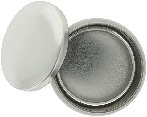 Bright Creations 24-Pack Candle Tins with Lids - 4 oz Silver