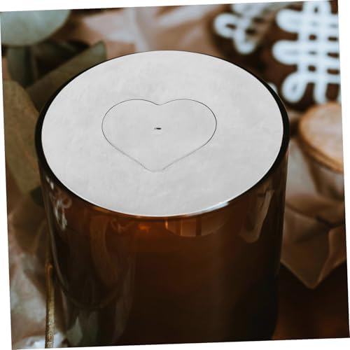 Stainless Steel Candle Jar Lid and Decorative Topper Set