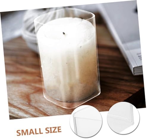Clear Candle Holder Sleeve for Home Decor and Events