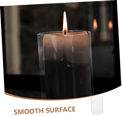 Clear Candle Holder Sleeve for Home Decor and Events
