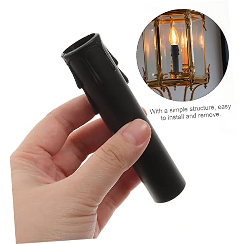 24pcs Candle Sleeve Covers for Chandeliers and Decorative Lamps