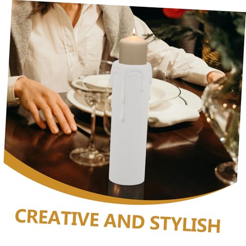 12pcs Chandelier Socket Covers with Wax Drop Effect