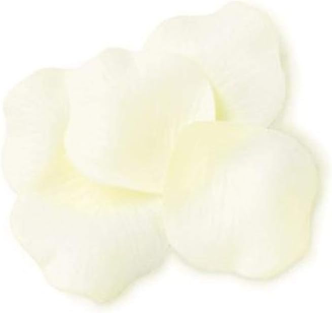 Weddingstar Natural White Silk Rose Petals