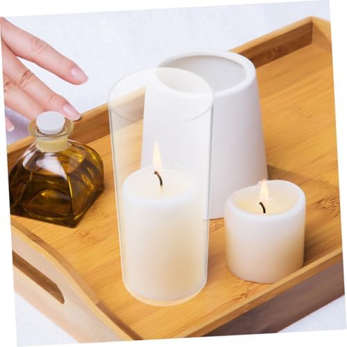 LIFKICH Decorative Glass Candle Holder Tealight Vessel Cover