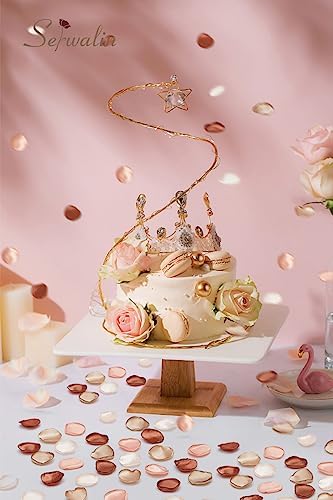 Serwalin 300Pcs Silk Rose Petals for Weddings and Decor
