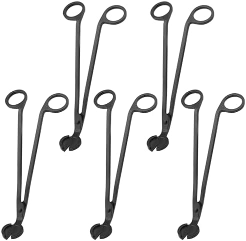 GENHAKON 5 Pc 7 Inch Candle Wick Trimmer Set