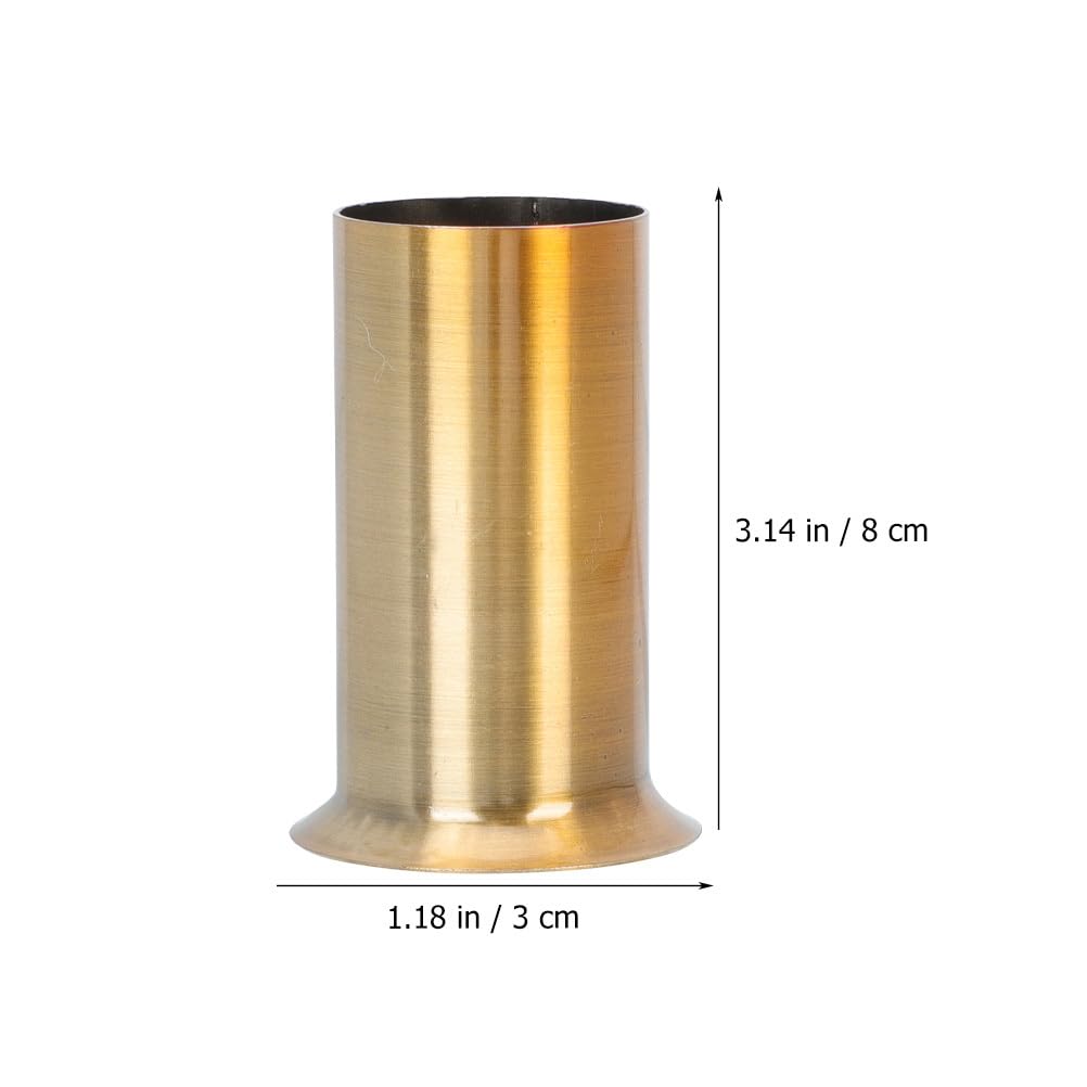 12 Pcs Iron Candle Sleeve Covers for Chandeliers