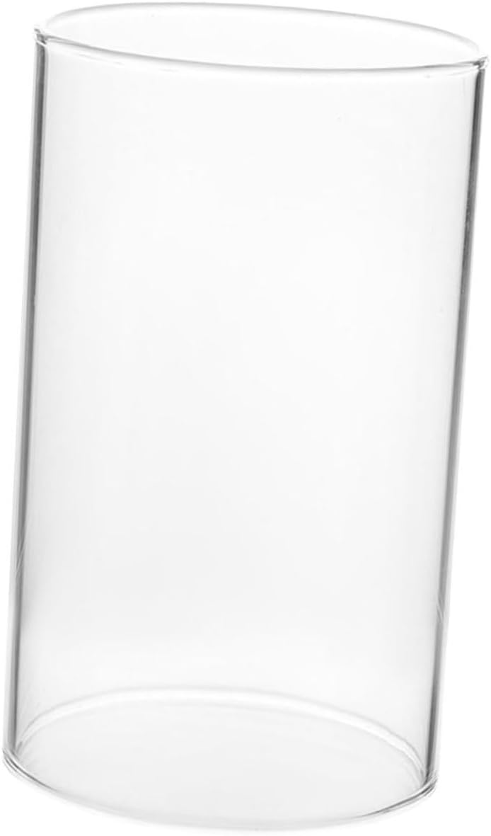 Clear Glass Candle Holder Sleeve for Pillar Candles