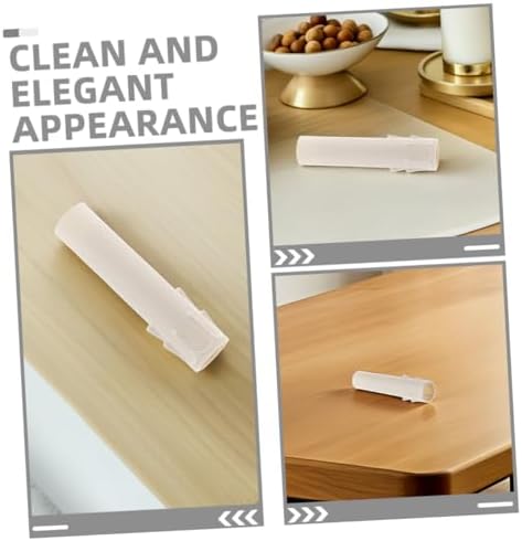Zerodeko 15 Pcs Plastic Candle Socket Covers Teardrop Design