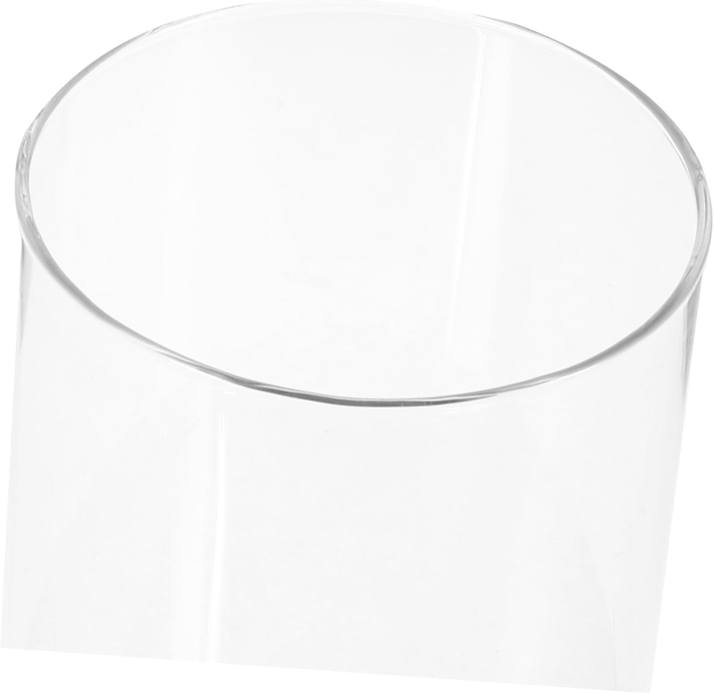 2pcs Glass Candle Covers Windproof Holders for Romantic Decor