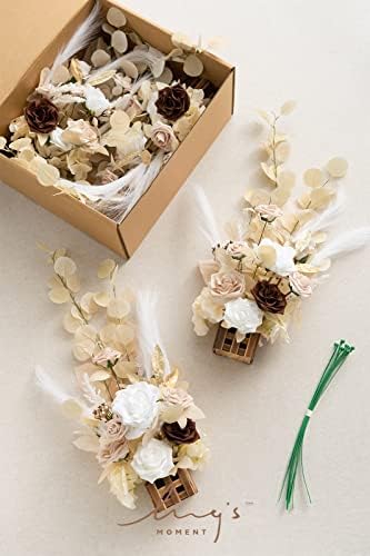 Lings Moment 175 Tall Artificial Flowers Arrangements 4pcs Wedding Decorations