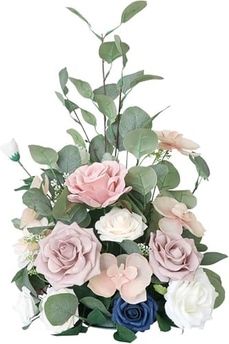 Pink Artificial Flowers for Wedding Aisle Decor