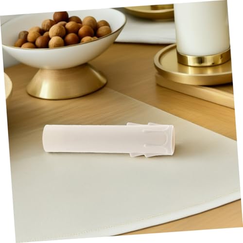 VOSAREA 15pcs Plastic Candle Sleeve Covers for Chandeliers