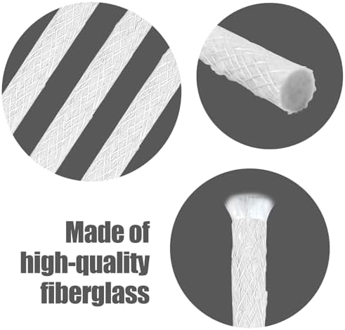 5 Pack Fiberglass Torch Wicks for Long Life Use