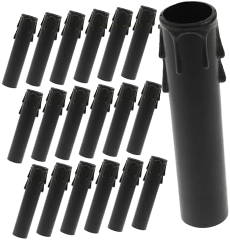 Happyyami 20pcs Chandelier Socket Covers for Candle Drip Protection