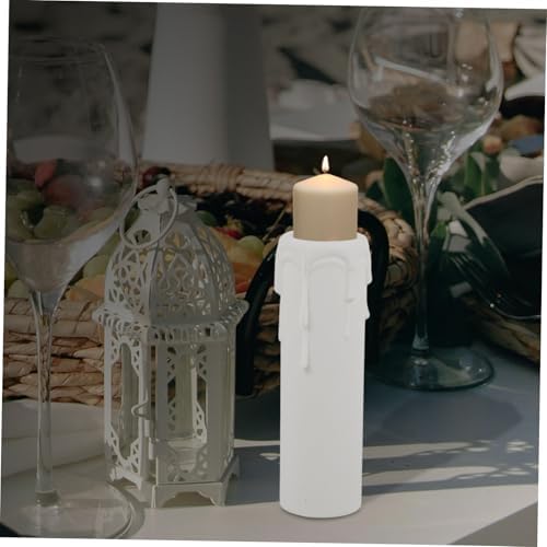 12pcs Plastic Drip Candle Sleeves for Chandeliers and Holders