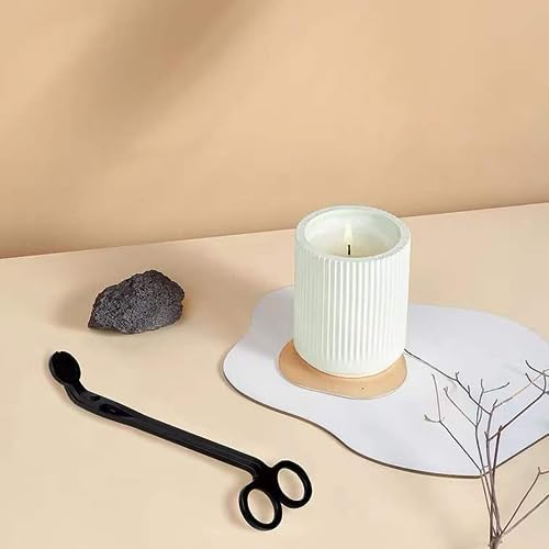 4 Pack Matte Black Candle Wick Trimmer Set