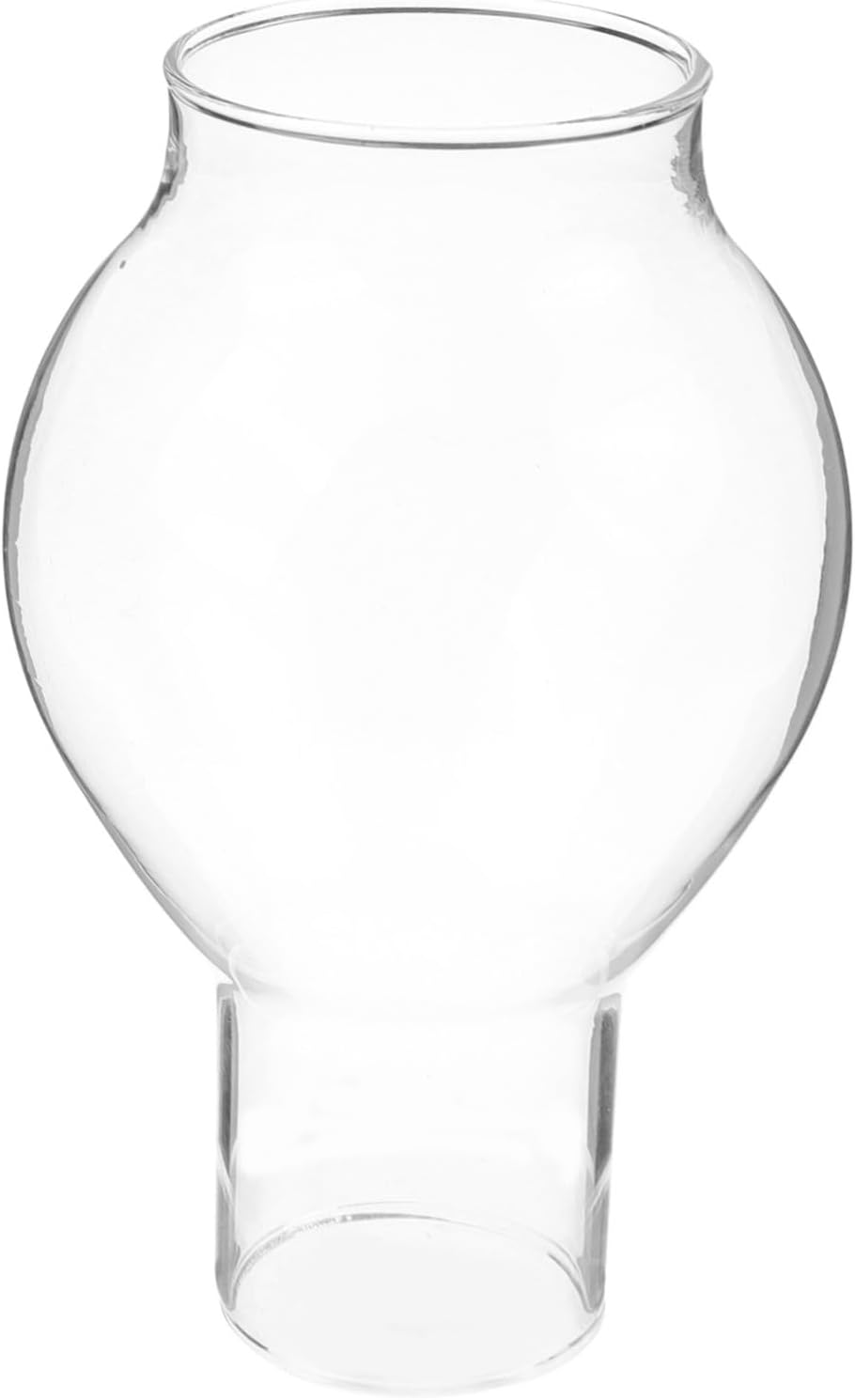4pcs Clear Glass Candle Covers for Pillar Candles
