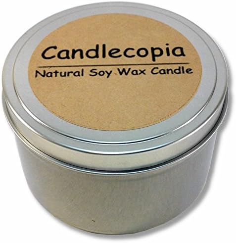 Butt Naked Strongly Scented Vegan Travel Tin Candle 8 Ounce