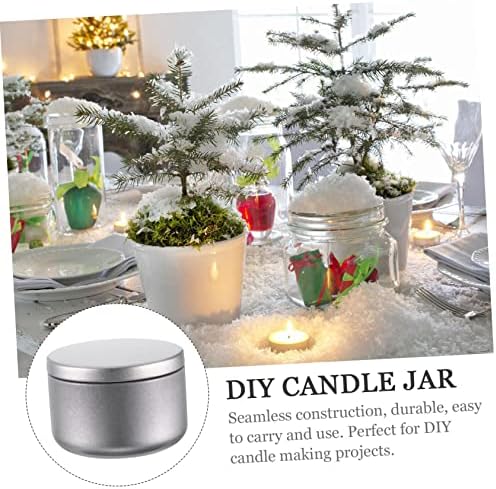 ERINGOGO DIY Candle Making Jars with Lids Set