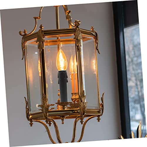 24pcs Teardrop Candle Sleeves for Chandeliers and Lamp Parts